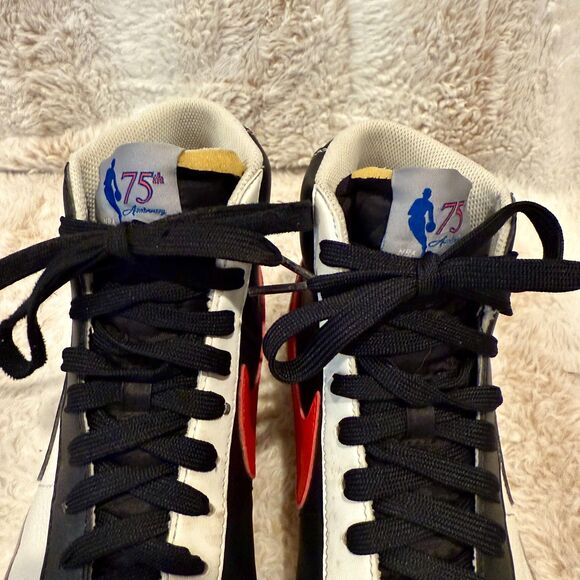 NIKE NBA x Blazer Mid '77 EMB 75th Anniversary Trail Blazers' DD8025-101 Sz 10 - Picture 6 of 10
